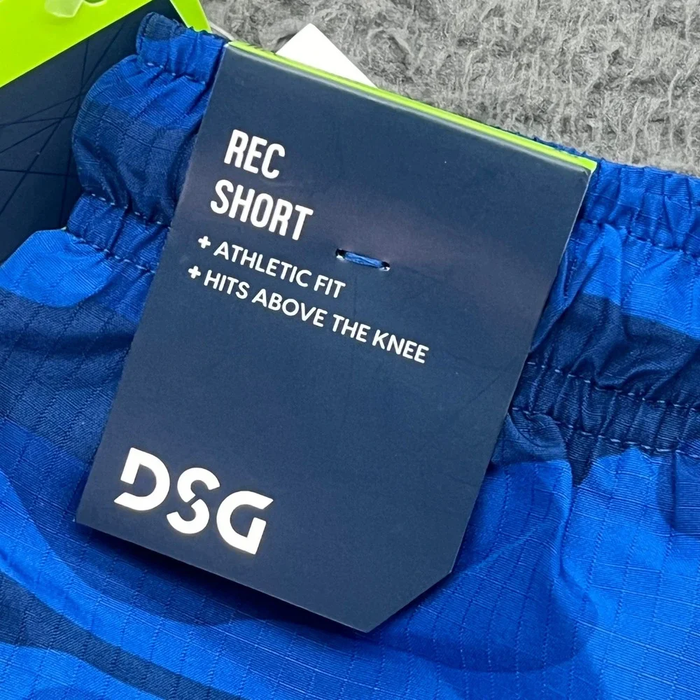 DSG Boys Blue Star Camo Athletic Fit‎ Rec Shorts Size XS